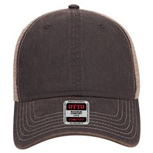 OTTO CAP 6 Panel Low Profile Soft Polyester Mesh Back Baseball Cap