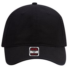 OTTO CAP 6 Panel Low Profile Mesh Back Trucker Dad Hat