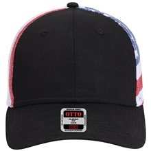 OTTO CAP 6 Panel Low Profile Mesh Back Trucker Hat