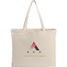 Cotton Canvas Classic All - Purpose Convention Tote Bag 16 X 14
