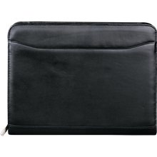 FSC(R) Mix Millennium Leather Zippered Padfolio