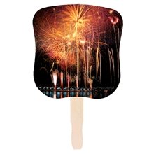 Stock Design Hand Fan - Fireworks