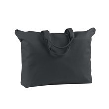 BAGedge Canvas Zippered Book Tote