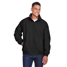 Harriton - Unisex Fleece Lined Nylon Jacket