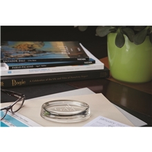 Jaffa Oval Glass Paperweight
