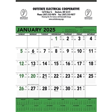 Green Black Contractors Memo (13- sheet) - Triumph(R) Calendars