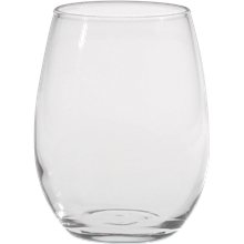 9 oz Stemless White Wine - Etched
