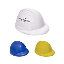 Hard Hat Stress Reliever (Yellow, Blue, or White)