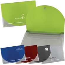 Color Flap Translucent Document Holder