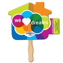 House Coupon Hand Fan - Paper Products