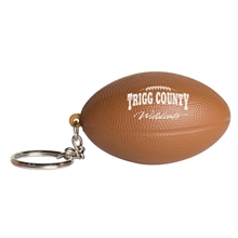 Football Stress Reliever Keyring