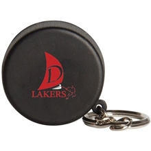 Hockey Puck Keyring Stress Reliever