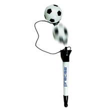 Pop Top Soccer Ball Pen