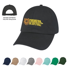 100 Washed Cotton Twill Cap