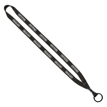 Economy Lanyard - 1/2 - Metal Split Ring