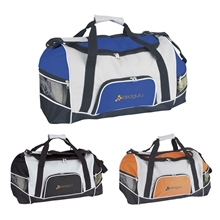Nylon Tri - Pocket Sport Duffel Bag 18