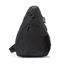 Polyester Black Wave Monopack Sling Pack 11.5 X 16