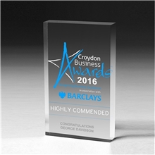 PhotoImage(R) Rectangle Paperweight - 5 x 7 x 3/4