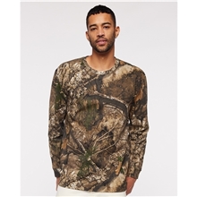Code Five Mens Realtree Camo Long - Sleeve T - Shirt
