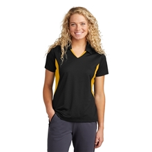 Sport - Tek Ladies Side Blocked Micropique Sport - Wick Polo