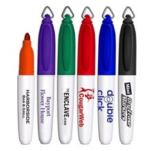 Mini Dry Erase Markers With Key Ring Cap