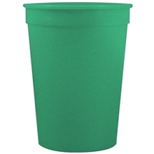 12 oz Smooth Plastic Stadium Cup