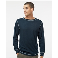 J. America - Mens Vintage Thermal Long Sleeve T - Shirt