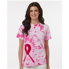Dyenomite - Awareness Ribbon Tie - Dyed T - Shirt