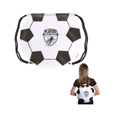 Polyester Gametime Soccer Ball Drawstring Backpack 17 X 14.5