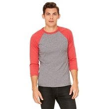 BELLA + CANVAS 3/4- Sleeve Baseball T - Shirt - 3200