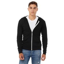 Bella + Canvas Unisex Triblend Full - Zip Lightweight Hoodie