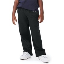 Champion Youth Powerblend(R) Open - Bottom Fleece Pant with Pockets