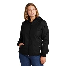 Sport - Tek Ladies Colorblock Hooded Jacket