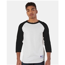 Champion Raglan Sleeve Baseball T - Shirt