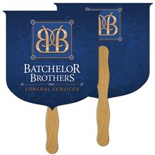 Coat of Arms Fast Hand Fan (2 Sides) - Paper Products