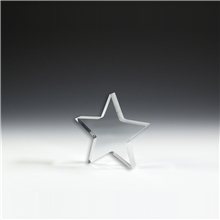 PhotoImage(R) Star Paperweight - 5 x 5 x 3/4