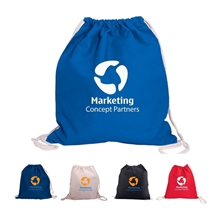 Cotton Canvas Drawstring Bag