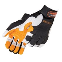Premium Grain Goatskin Mechanic Gloves with Leather Palm
