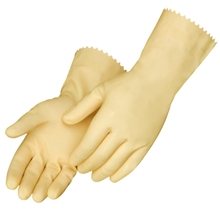 Natural Latex Unsupported Unlined Glove