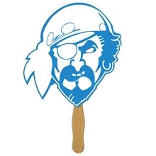 Pirate Fast Hand Fan (1 Side) - Paper Products