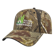 Two - Tone Camo Cap Structured