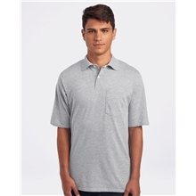 JERZEES - SpotShield(TM) 50/50 Sport Shirt with a Pocket