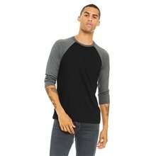 BELLA + CANVAS 3/4- Sleeve Baseball T - Shirt - 3200