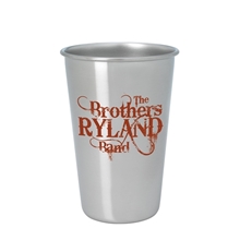 Stainless Pint Glass - 16 oz