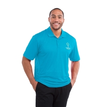 Mens MORENO Short Sleeve Performance Polo