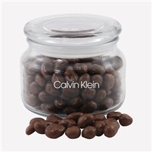 Jar with Choc Covered Raisins
