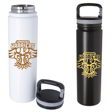 Vacuum Insulated Bottle with Carabiner Lid26 oz