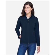 CORE365 - Womens Cruise Two - Layer Fleece Bonded Soft Shell Jacket