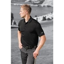 Embroidered Nike Golf Dri - FIT Players Polo with Flat Knit Collar
