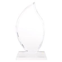 Fiamma II Large Crystal Flame Award